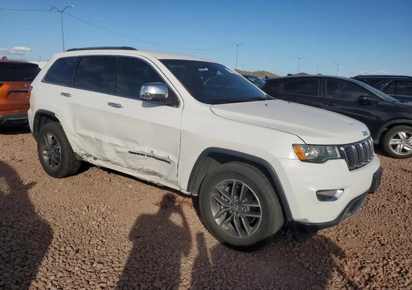 Jeep Grand Cherokee cena 52900 przebieg: 91277, rok produkcji 2017 z Złocieniec małe 67